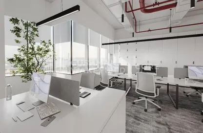 Office Space - Studio for rent in I Rise Tower - Barsha Heights (Tecom) - Dubai