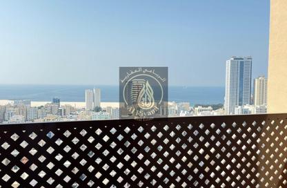Apartment - 3 Bedrooms - 5 Bathrooms for rent in Ajman Corniche Residences - Ajman Corniche Road - Ajman
