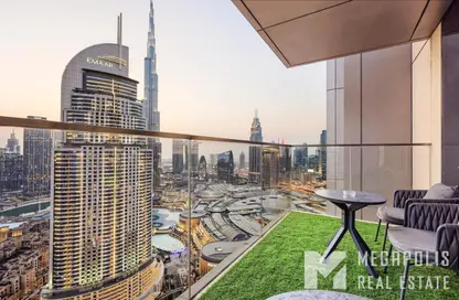 Apartment - 3 Bedrooms - 4 Bathrooms for rent in Boulevard Point - Downtown Dubai - Dubai
