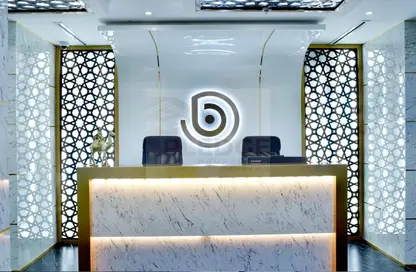 Business Centre - Studio - 4 Bathrooms for rent in Latifa Tower - Sheikh Zayed Road - Dubai