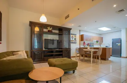 Apartment - 1 Bedroom - 2 Bathrooms for rent in Sulafa Tower - Dubai Marina - Dubai