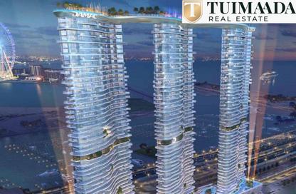 Apartment - 3 Bedrooms - 4 Bathrooms for sale in Tower C - Damac Bay - Dubai Harbour - Dubai