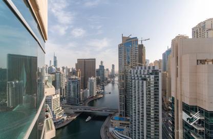 Apartment - 1 - 1 for rent in Fairfield Tower - Park Island - Dubai Marina - Dubai