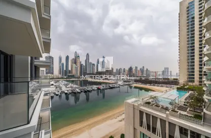 شقة - 2 غرف نوم - 3 حمامات للبيع في برج بيتش مانشن 1 - قصر الشاطئ - إعمار بيتشفرونت - دبي هاربور - دبي