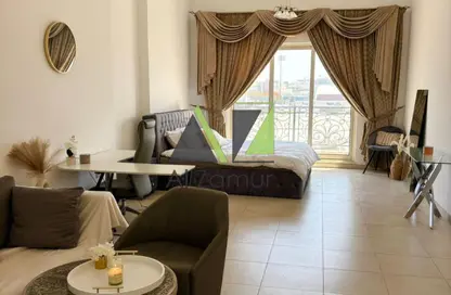 Apartment - 1 Bathroom for rent in Mediterranean - Canal Residence - Dubai Sports City - Dubai
