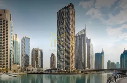 Apartment - 2 Bedrooms - 2 Bathrooms for sale in Marina Shores - Dubai Marina - Dubai