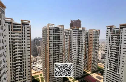 شقة - 2 غرف نوم - 3 حمامات للايجار في أبراج عجمان وان - الصوان - عجمان