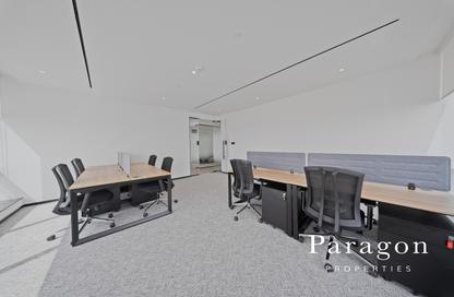 Office Space - 1 Bedroom - 2 Bathrooms for rent in Sobha Sapphire - Business Bay - Dubai