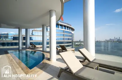 بنتهاوس - 2 غرف نوم - 2 حمامات للايجار في ماريوت ماركيز دبي - بورسعيد - ديرة - دبي