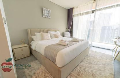 Apartment - Studio - 1 Bathroom for rent in Peninsula Two - Peninsula - Business Bay - Dubai