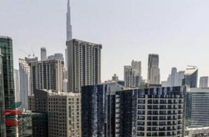 Apartment - Studio - 1 Bathroom for rent in Peninsula Two - Peninsula - Business Bay - Dubai