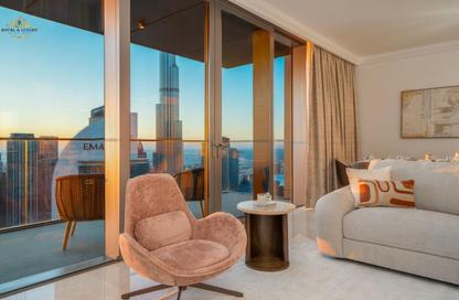 Apartment - 4 Bedrooms - 5 Bathrooms for rent in Boulevard Point - Downtown Dubai - Dubai