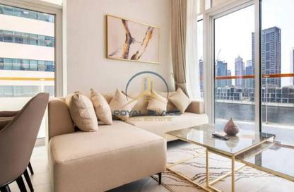 Apartment - 2 - 2 for rent in Millennium Binghatti Residences - Business Bay - Dubai
