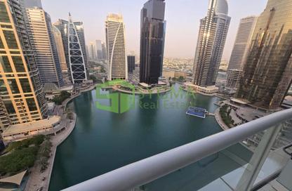 Apartment - Studio - 1 Bathroom for rent in Lake Terrace - JLT Cluster D - Jumeirah Lake Towers - Dubai
