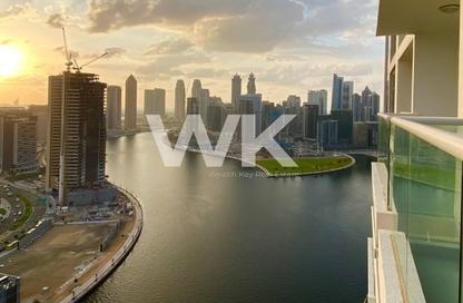 Apartment - 2 - 3 for rent in Damac Maison Prive B - Damac Maison Prive - Business Bay - Dubai