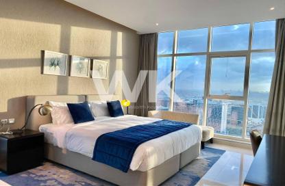 Apartment - 2 - 3 for rent in Damac Maison Prive B - Damac Maison Prive - Business Bay - Dubai