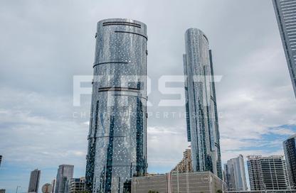 Apartment - 1 Bedroom - 2 Bathrooms for rent in Sun Tower - Shams Abu Dhabi - Al Reem Island - Abu Dhabi