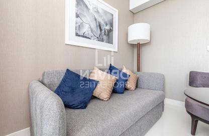 Apartment - Studio - 1 Bathroom for rent in Damac Maison Prive B - Damac Maison Prive - Business Bay - Dubai