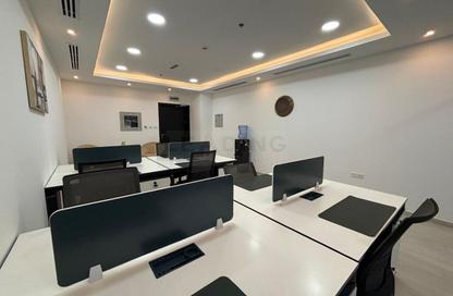 Office Space - Studio - 5 Bathrooms for rent in Tamani Art Tower - Business Bay - Dubai
