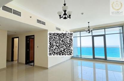 Apartment - 2 Bedrooms - 2 Bathrooms for rent in Ajman Corniche Residences - Ajman Corniche Road - Ajman