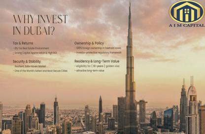 Apartment - 2 - 3 for sale in Sky Line by Peace Homes - Dubai Land Residence Complex - Dubai