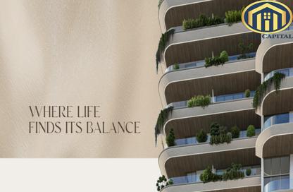 Apartment - 2 - 3 for sale in Sky Line by Peace Homes - Dubai Land Residence Complex - Dubai