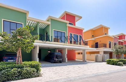 Townhouse - 3 - 3 for rent in Portofino - Damac Lagoons - Dubai