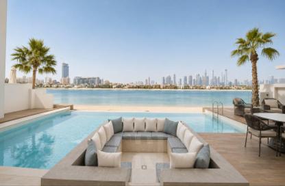 Villa - 5 - 6 for rent in Signature Villas Frond N - Signature Villas - Palm Jumeirah - Dubai