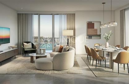 Apartment - 3 Bedrooms - 4 Bathrooms for sale in Beachgate by Address - EMAAR Beachfront - Dubai Harbour - Dubai