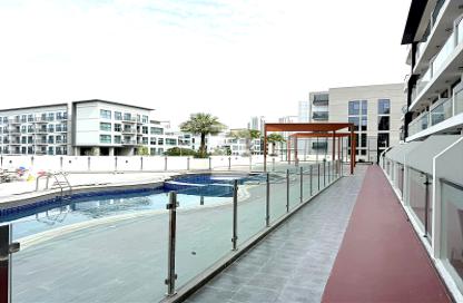 Apartment - Studio - 1 Bathroom for rent in Red Residency - Dubai Sports City - Dubai