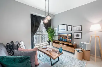 Apartment - Studio - 1 Bathroom for rent in Goldcrest Executive - JLT Cluster C - Jumeirah Lake Towers - Dubai