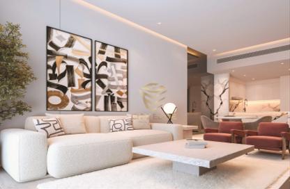 Apartment - 1 - 2 for sale in Al Ghaf Tower - Al Khan - Sharjah