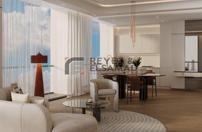 Apartment - 1 - 2 for sale in Binghatti Skyhall - Business Bay - Dubai