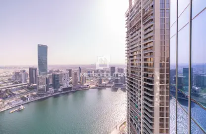 شقة - 2 غرف نوم - 2 حمامات للايجار في بنينسولا ثري - بنينسولا - الخليج التجاري - دبي