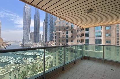 Apartment - 2 Bedrooms - 2 Bathrooms for rent in Al Yass Tower - Dubai Marina Towers - Dubai Marina - Dubai