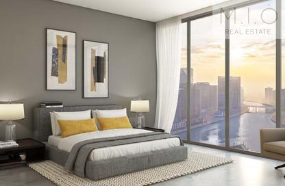 Apartment - Studio - 1 Bathroom for sale in Peninsula Two - Peninsula - Business Bay - Dubai