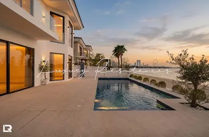 Villa - 5 Bedrooms - 6 Bathrooms for rent in Garden Homes Frond P - Garden Homes - Palm Jumeirah - Dubai