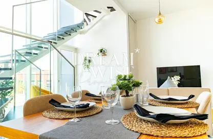 شقة - 2 غرف نوم - 2 حمامات للايجار في الواحة 2 - مساكن الواحه - مدينة مصدر - أبوظبي