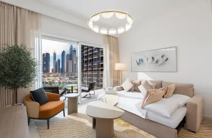 Apartment - 1 Bedroom - 1 Bathroom for rent in Grand Bleu Tower 1 - EMAAR Beachfront - Dubai Harbour - Dubai