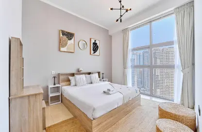 Apartment - 1 Bedroom - 2 Bathrooms for rent in DEC Tower 2 - DEC Towers - Dubai Marina - Dubai