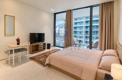 Apartment - Studio - 1 for rent in Binghatti Ghost - Dubai Healthcare City 2 - Al Jaddaf - Dubai