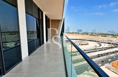 Apartment - 2 - 2 for rent in Binghatti Pinnacle - Dubai Healthcare City 2 - Al Jaddaf - Dubai