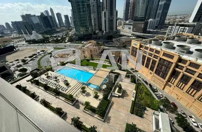 شقة - 2 غرف نوم - 2 حمامات للايجار في برج التاج - وسط مدينة دبي - دبي