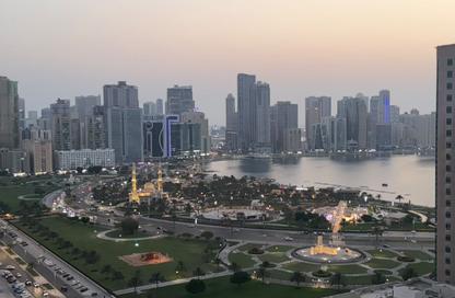 Apartment - 2 - 3 for rent in Capital Tower - Al Majaz - Sharjah