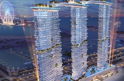 Apartment - 1 - 2 for sale in Damac Bay Tower A - Damac Bay - Dubai Harbour - Dubai