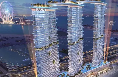 شقة - غرفة نوم - 2 حمامات للبيع في برج داماك باي آ - داماك باي - دبي هاربور - دبي شقة - غرفة نوم - 2 حمامات للبيع في برج داماك باي آ - داماك باي - دبي هاربور - دبي