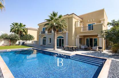 Villa - 5 Bedrooms - 6 Bathrooms for rent in Esmeralda - Victory Heights - Dubai Sports City - Dubai