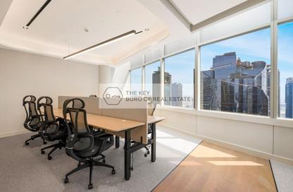 Office Space - Studio - 4 Bathrooms for rent in Gold Tower (Au Tower) - JLT Cluster I - Jumeirah Lake Towers - Dubai
