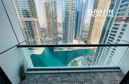 Apartment - 1 - 2 for rent in Lakeside Residence - JLT Cluster A - Jumeirah Lake Towers - Dubai
