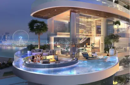 شقة - غرفة نوم - 2 حمامات للبيع في بناية بي - داماك باي - دبي هاربور - دبي شقة - غرفة نوم - 2 حمامات للبيع في بناية بي - داماك باي - دبي هاربور - دبي